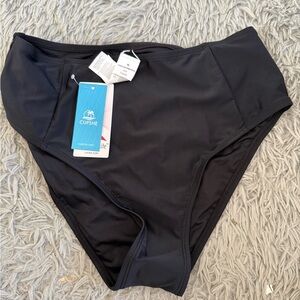 Cupshe Elegant Black Bikini Bottom